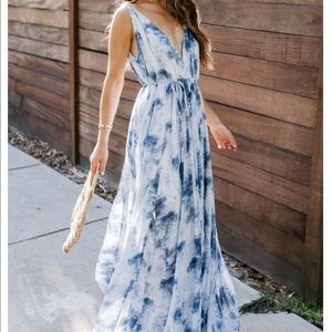 Tie Dye Maxi Dress